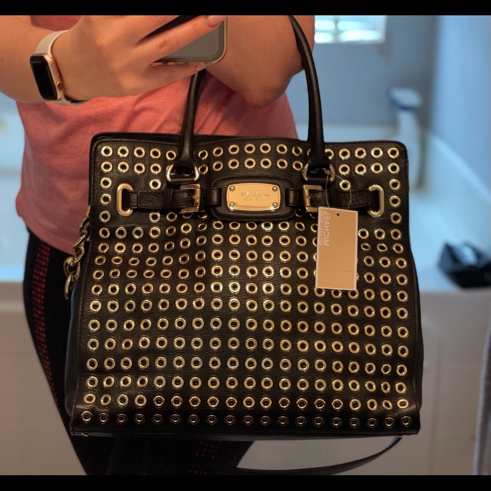 Michael Kors leather studded bag - Picture 9 of 9